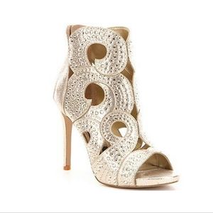 Gold Gianni Bini heels
